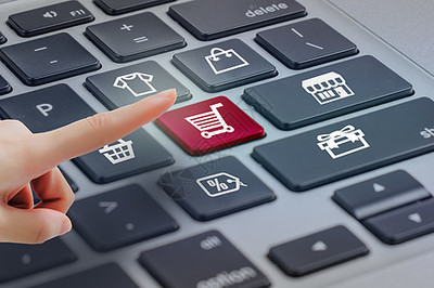 網(wǎng)上購物 背景圖片